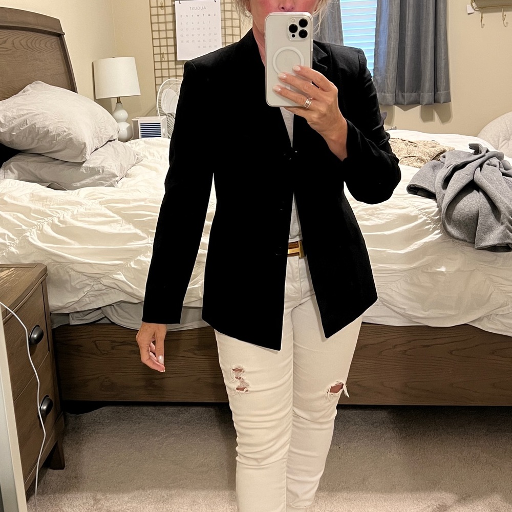 Ann Taylor 4P Black Jacket